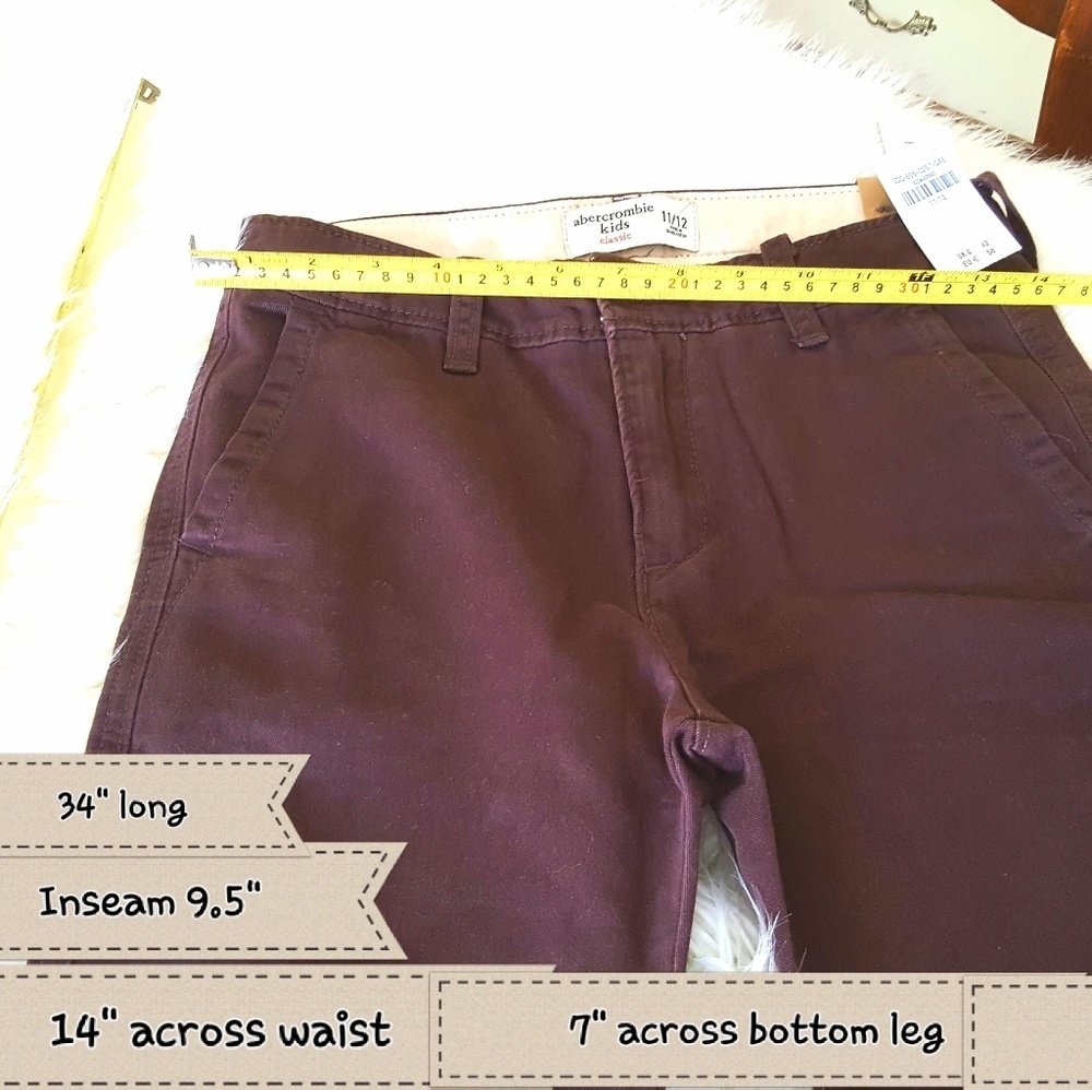 Abercrombie and Fitch kids/NWT womens classic pant